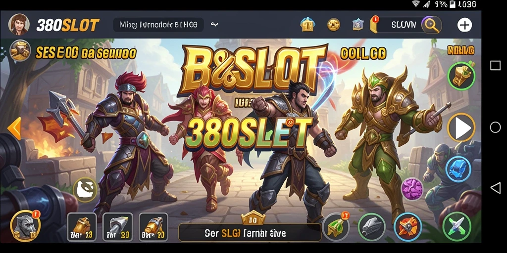 Screenshot gameplay 380SLOT yang menunjukkan aksi seru dalam game SLG.
