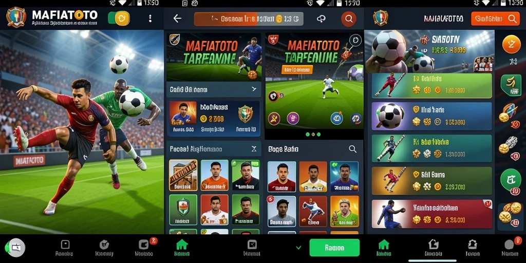 Tampilan gameplay MAFIATOTO yang menarik dan interaktif untuk taruhan olahraga.