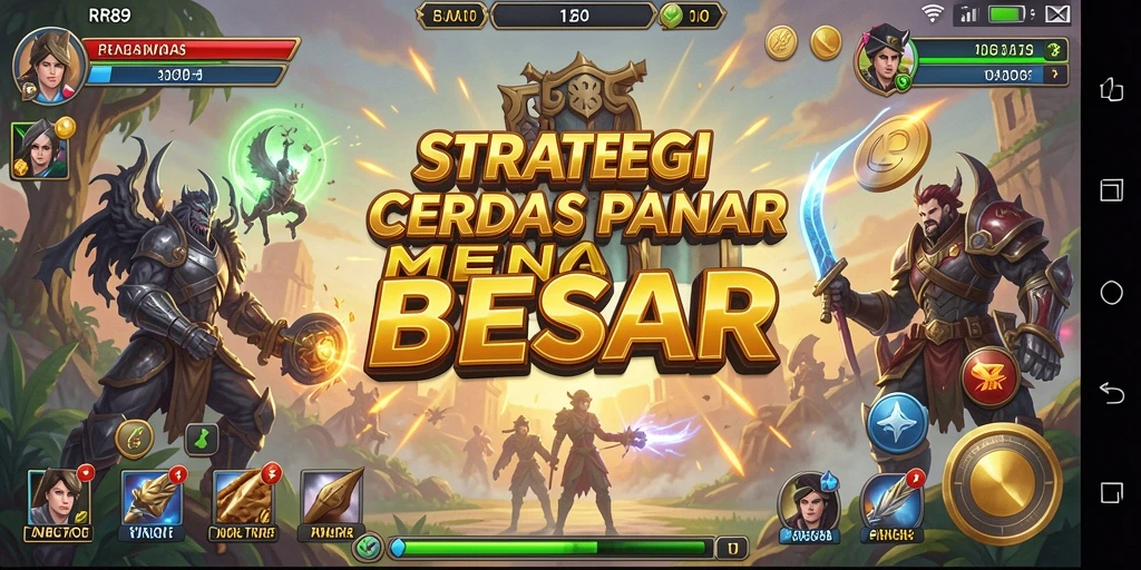 Gameplay strategis menegangkan dalam RR89, tunjukkan kepiawaian Anda.