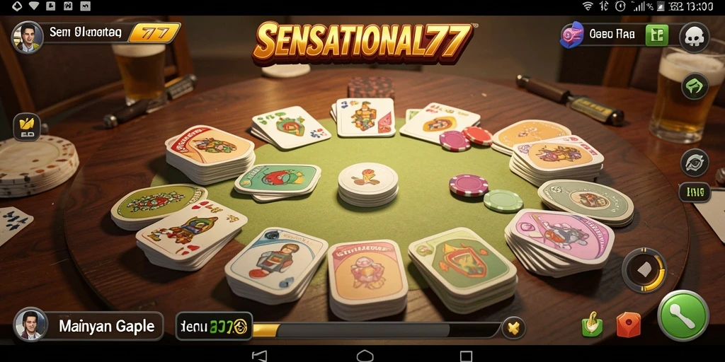 Tampilan menarik dan gameplay seru SENSATIONAL77 yang menantang.