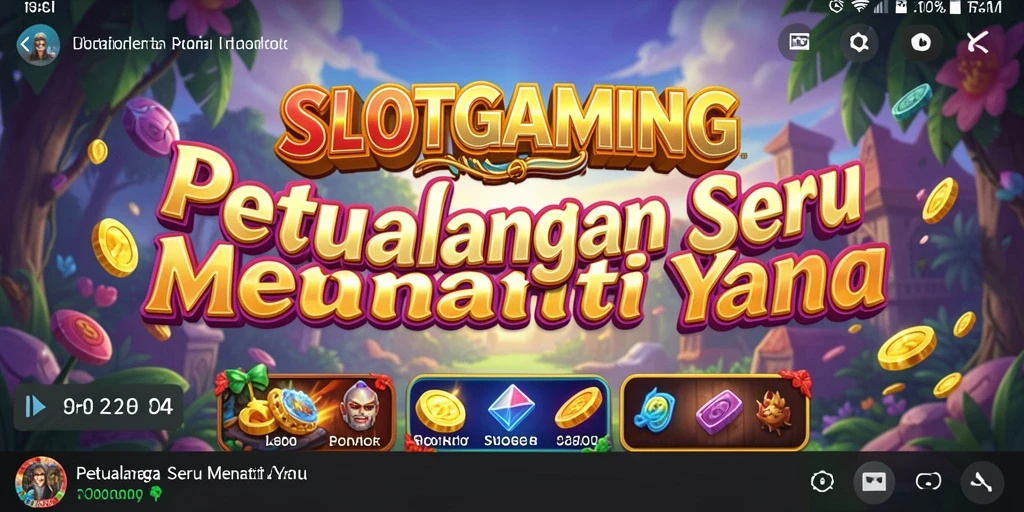 Screenshot menunjukkan karakter utama menjelajahi dunia petualangan yang menawan.