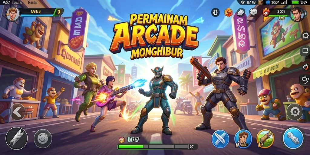 Tampilan gameplay W67 yang menarik dalam kategori Arcade.
